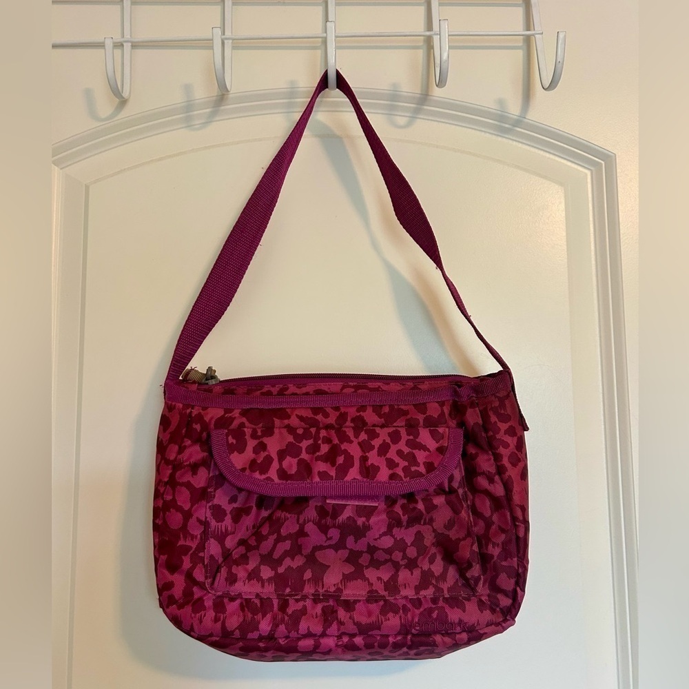 COPY - Pink Patterned mini cooler bag Women's